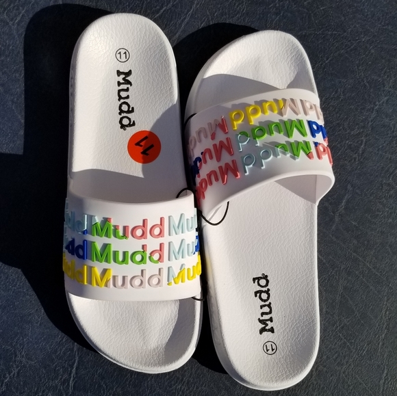 Mudd Rainbow 🌈 Love Slides - Picture 2 of 4